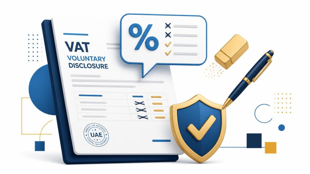 VAT voluntary disclosure in the UAE – correcting VAT return errors